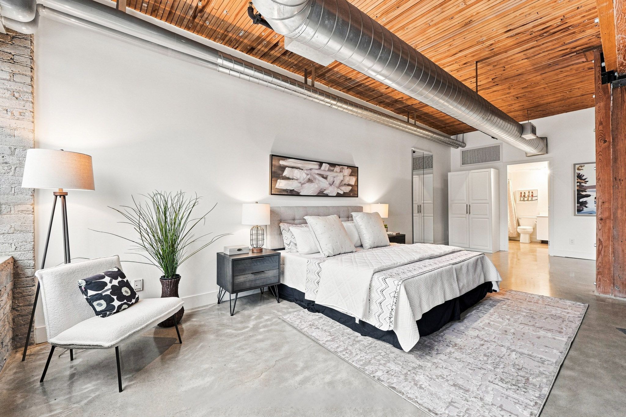 Bedroom 556 - Riverdale Loft, sold for $1M