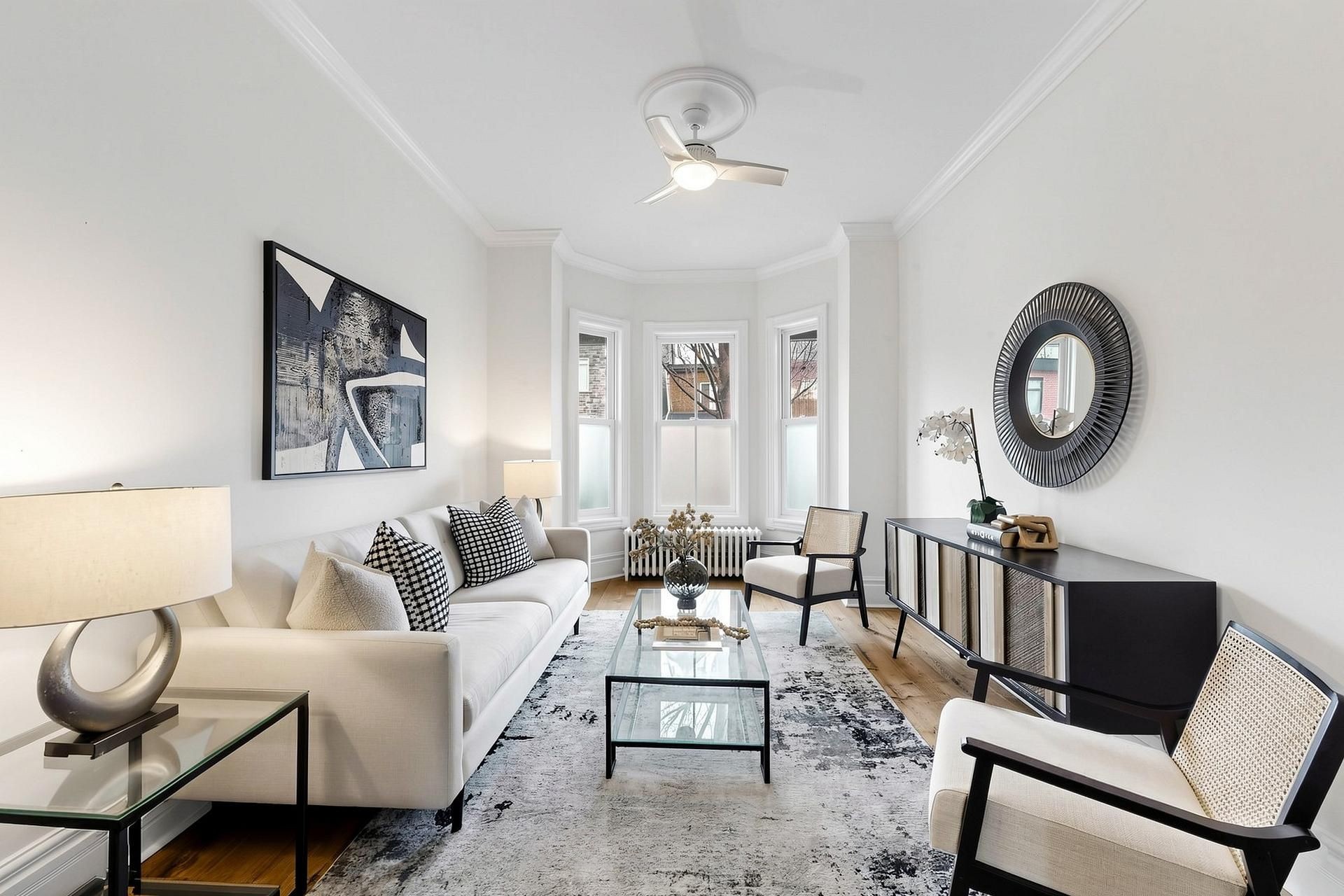 Living Room 311 - 3-Storey Duplex in Kensington-Chinatown listed for $1.6M.