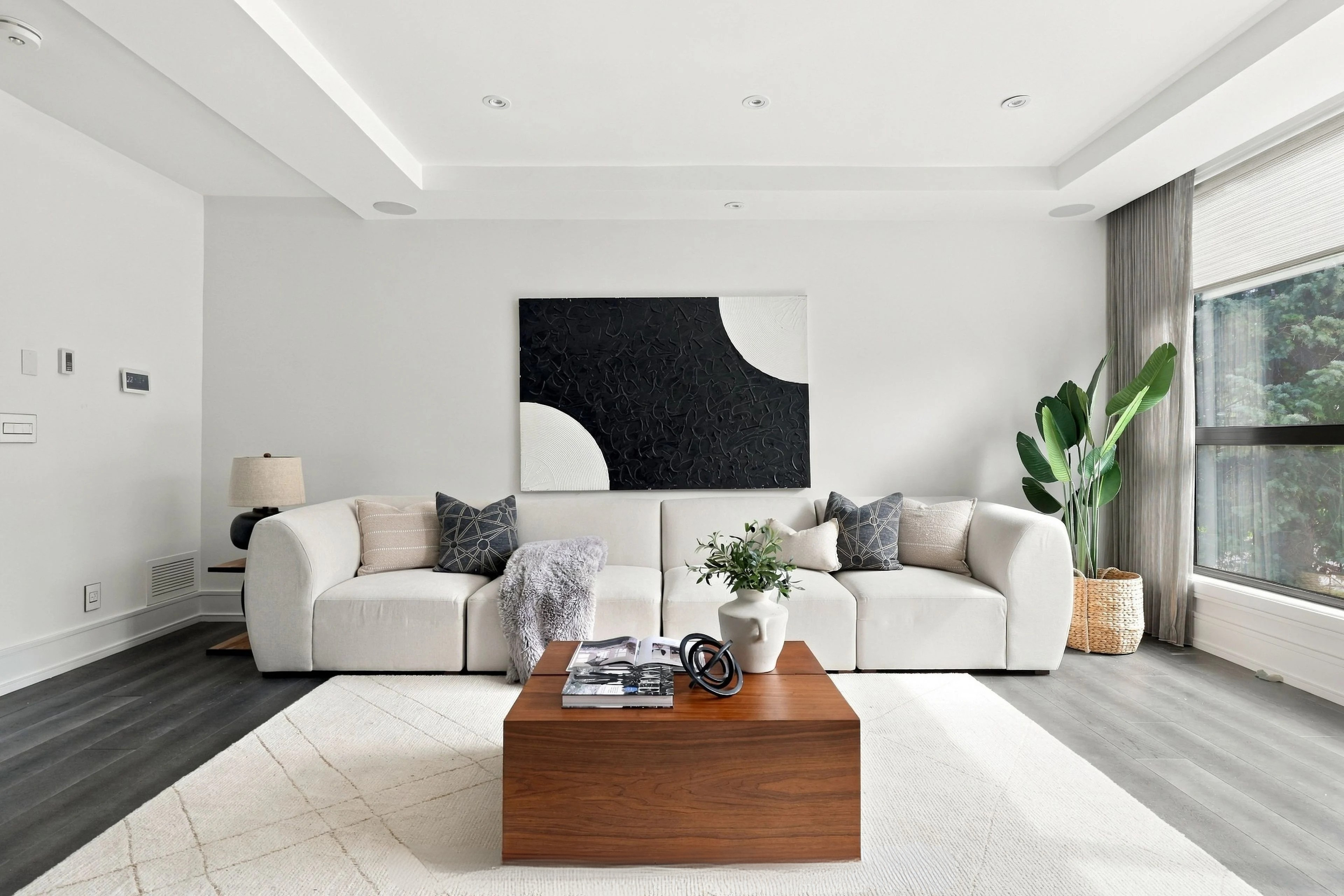 Living Room 551 - Custom-Built Home on Forest Hill. Listed for $4.4M