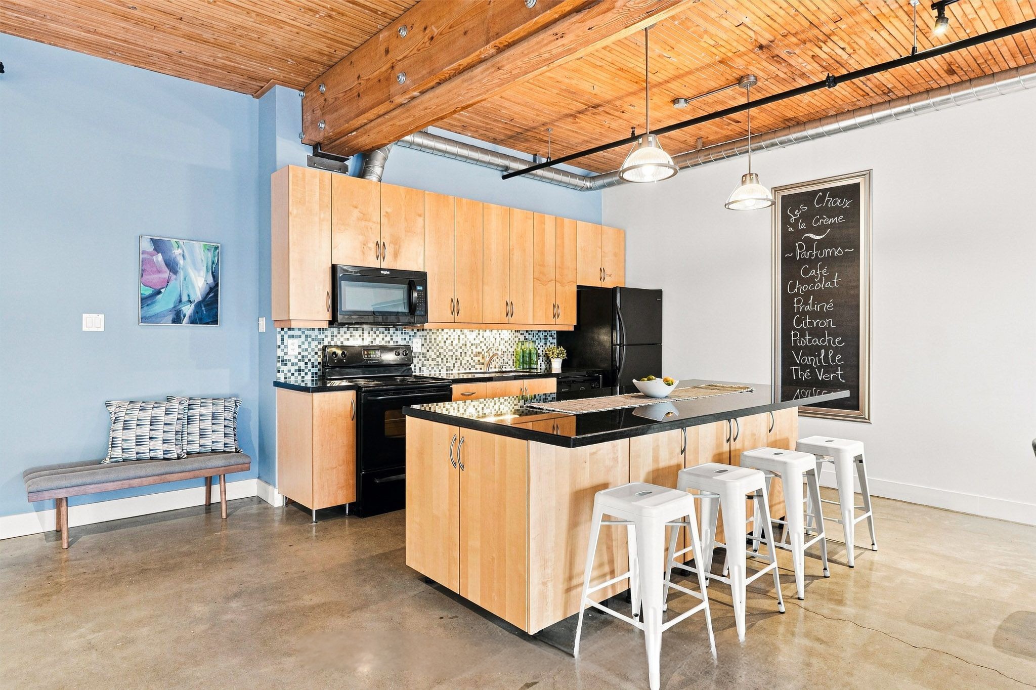 Kitchen 559 - Riverdale Loft, sold for $1M