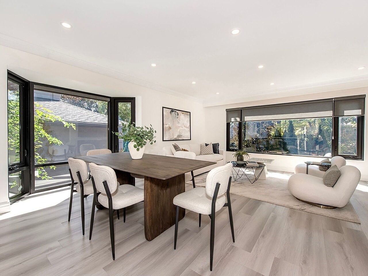 Dining Room 529 - Raised Bungalow in Norseman Heights, sold for $1.7M