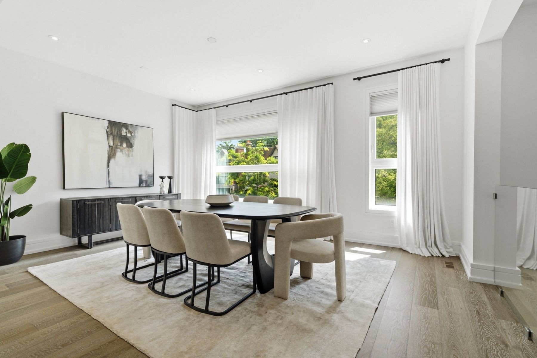 DIning Room 553 - Detached Home in Toronto. Sold for $2.8M