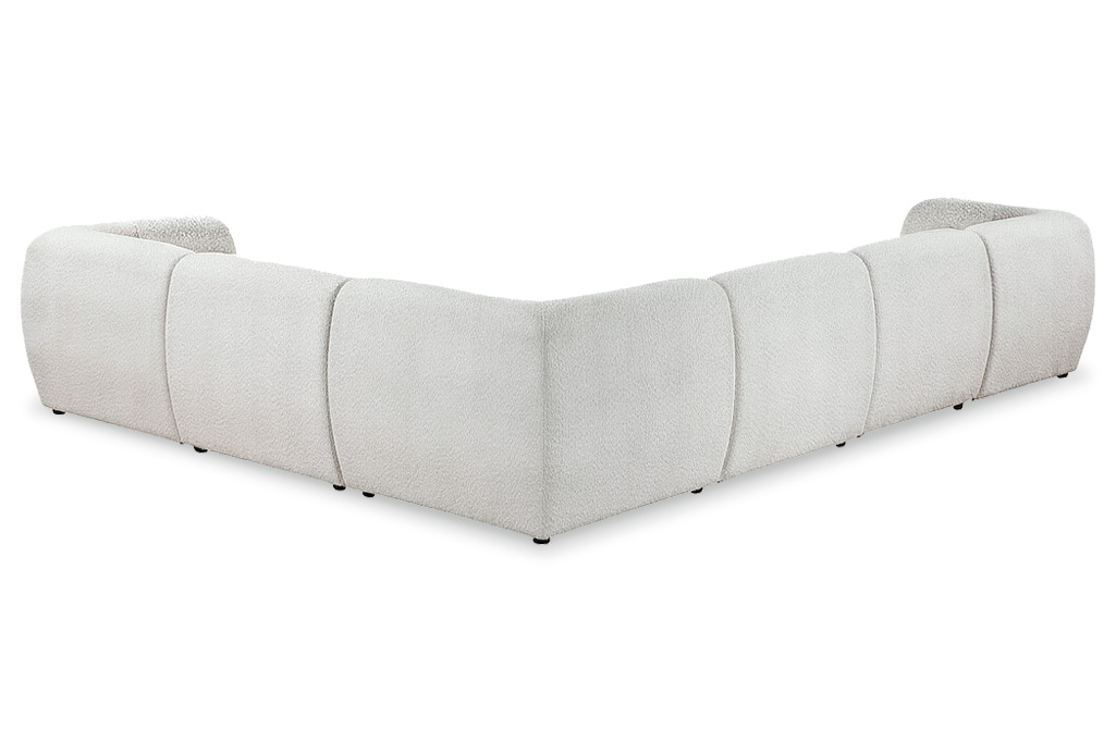 Jumbo L-shape 6-piece Sectional (3CR+3CH)