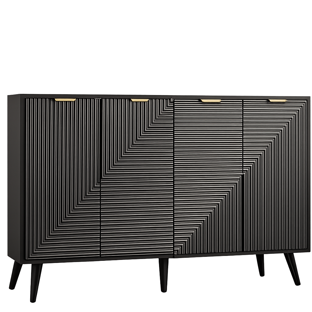 Lynn Fluted Cabinet